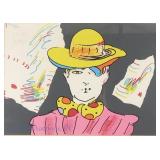 Peter Max 'If Series: If' Hand Signed Print