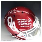 Kyler Murray Sgd OU Authentic FS Helmet Beckett