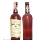Two 1970s Bottles of Seagram