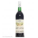 1967 Louis M. Martini Cabernet Sauvignon, Napa CA