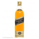 70s / 80s Johnnie Walker 12 Yr Black Label Whisky
