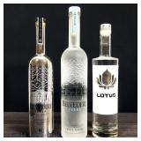 Belvedere 1L + 750ml LE & White Lotus Vodka