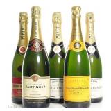 Six French Champagnes (Moet & Chandon, More)