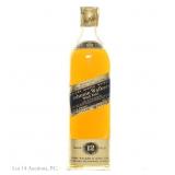 70s / 80s Johnnie Walker 12 Yr Black Label Whisky