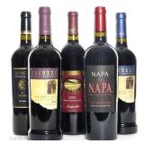 Five Californian Red Wines (2009-2012)