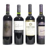 Four South American Wines (3 Chile, 1 Argentina)