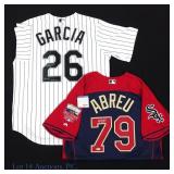 Jose Abreu & Avisail Garcia Signed Jerseys