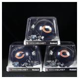 Bears Super Bowl XX Signed Mini Helmets (3)