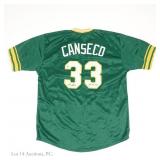 Jose Canseco Signed Athletics Jersey Beckett
