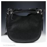 Givenchy Obsedia Black Leather Hobo Bag