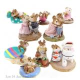 Wee Forest Folk William Petersen Figurines (9)