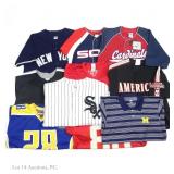 Assorted Sports Jerseys & Shirts (10)