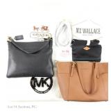 Designer Purses (Kors, Wallace, Coach)