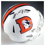 Shannon Sharpe Signed FS Football Helmet (Beckett)