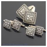 John Hardy Sterling Silver Cufflinks & Tux Buttons