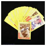 44 Signed 1991 Swell Baseball Greats Cards No COA