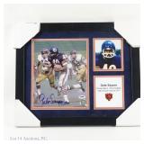 Gale Sayers Signed Picture (Framed - PSA)
