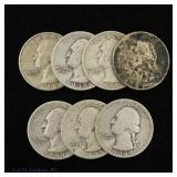 US 90%-Silver Washington Quarters (7)