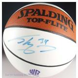 Shaquille O'Neal Signed Basketball (JSA AHLOA)