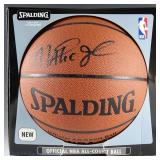 Magic Johnson Signed Basketball (JSA AHLOA)
