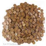 US Lincoln Wheat Cents (Over 750)