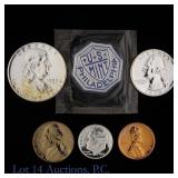 1959 (P) US Silver Proof 5-Coin Set (*Gem Proof)