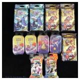Sealed Pokemon Decks, Tins & Boosters (400)