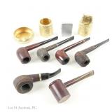 Napier Smoking Set, Zippo Lighter, Tobacco Pipes