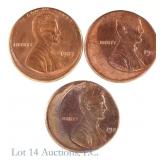 1980s US Lincoln 1c Error Coins (*BU - GEM BU), 3