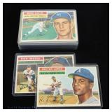1956 Topps Baseball Cards (13 Unique Cards)