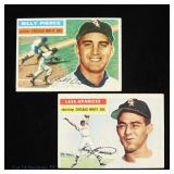1956 Luis Aparicio Billy Pierce Baseball Cards