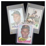 1965 1967 1973 Topps Roberto Clemente Cards