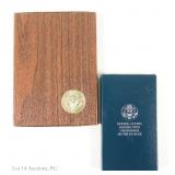 1971s & 1990 US Silver Proof IKE $1s OGP, 2