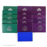 1983s - 1998s US Mint 5-Coin Proof Sets (16)