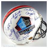Auth FS HOF Football Helmet - 21 Sigs (COA)