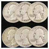 US 90%-Silver Washington 25c (ASW 1.0 Ozt.), 6