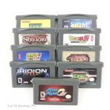 Nintendo Game Boy Advance Game Cartridges (9)