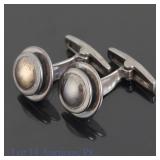 James Reid Ltd. Santa Fe Sterling Silver Cufflinks