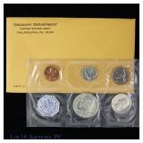 1964 (P) US Silver 5-Coin Proof Set in OGP