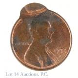 1973-D US Lincoln Double Struck Error 1c (*CH BU)