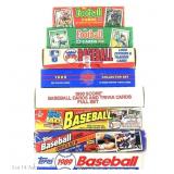 Baseball & Football Cards - Complete Sets (8)