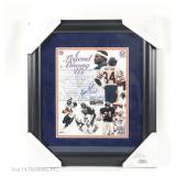 Walter Payton Signed Montage (PSA)