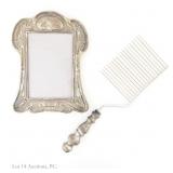 Sterling Silver Frame & Cake Lifter