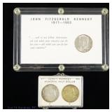 1964 US 90%-Silver Kennedy 50c (ASW 1 Ozt), 3