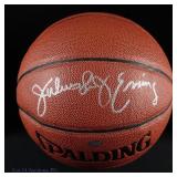 Julius "Dr. J" Erving Signed NBA Basketball (MM)