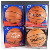 Modern Era Bulls Signed Basketballs, Lavine (4)