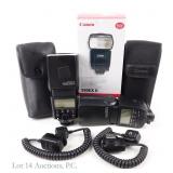 Canon 580EX II CIB, 580EX, 2 Off-Camera Shoe Cords
