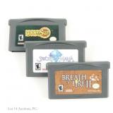 Nintendo Game Boy Advance GBA RPG Cartridges (3)