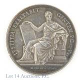 1847 France 90%-Silver Commerce Jeton / Token