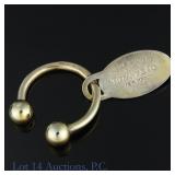 Tiffany & Co Sterling Silver Key Ring
